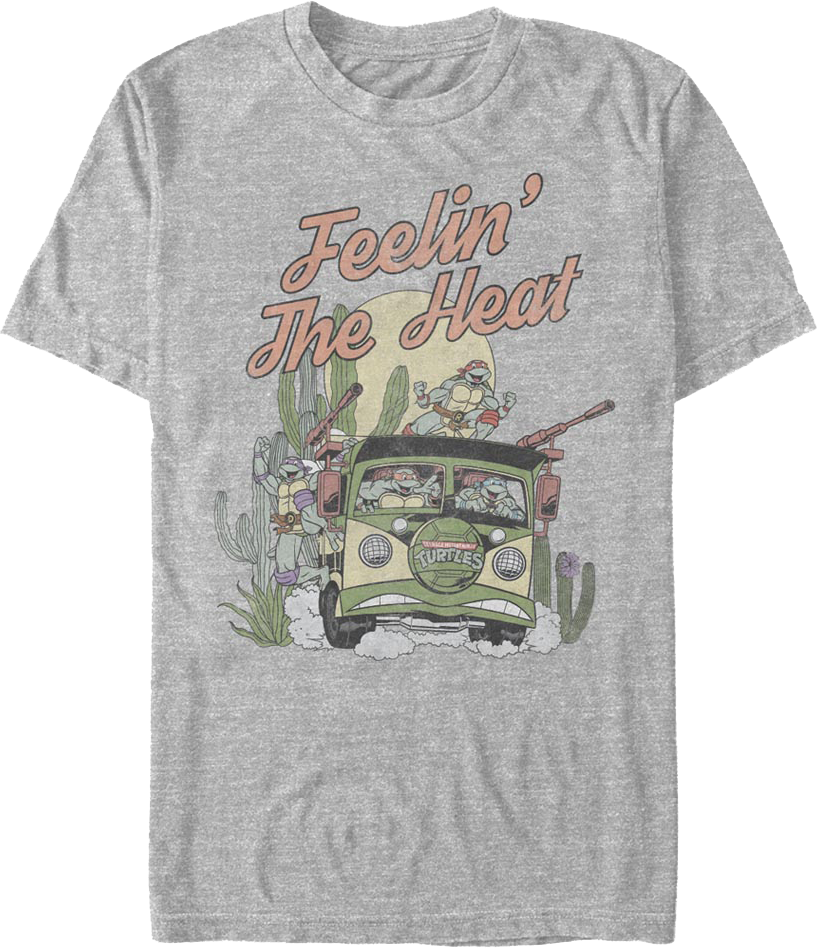 Feelin' The Heat Teenage Mutant Ninja Turtles T-Shirt