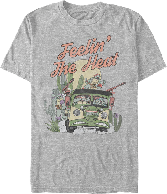 Feelin' The Heat Teenage Mutant Ninja Turtles T-Shirt