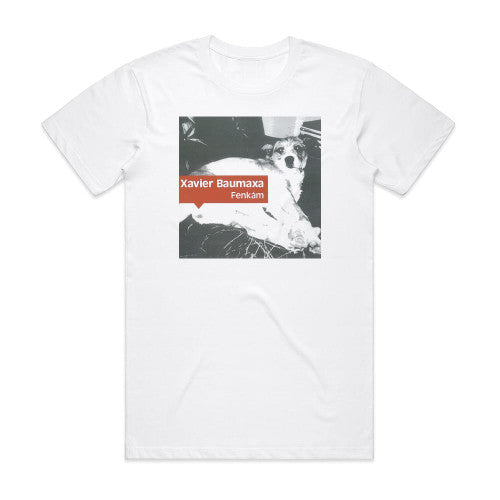 Xavier Baumaxa Fenkm Album Cover T-Shirt White