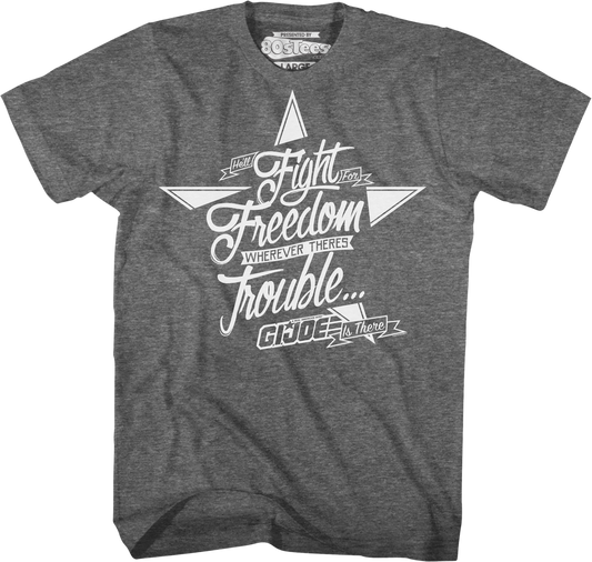 Fight For Freedom GI Joe T-Shirt