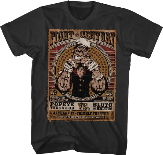 Fight Of The Century Popeye T-Shirt