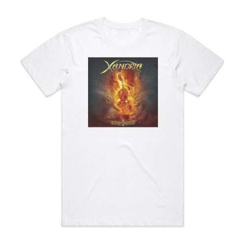 Xandria Fire Ashes Album Cover T-Shirt White