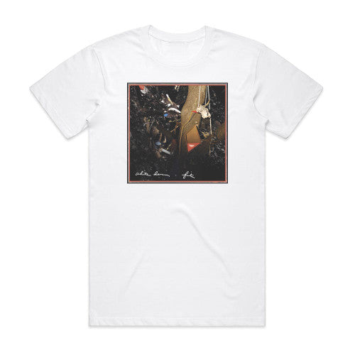 White Denim Fits Album Cover T-Shirt White