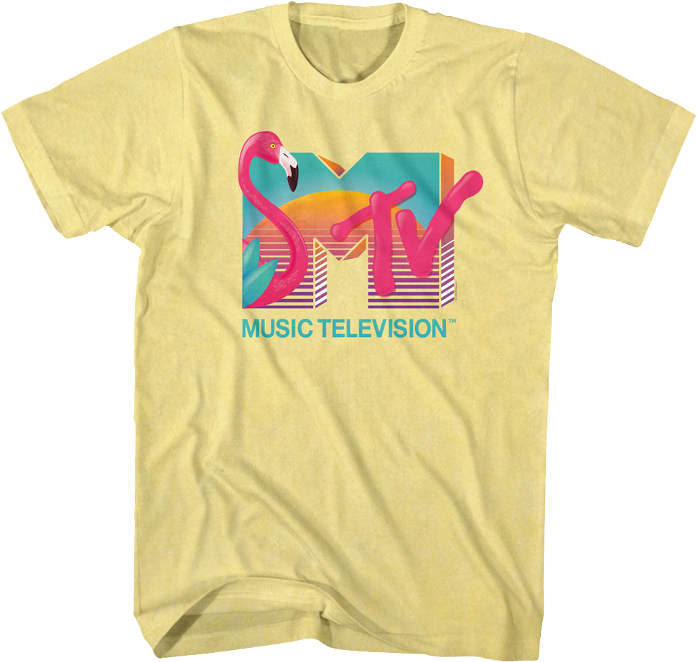 Flamingo Logo MTV Shirt