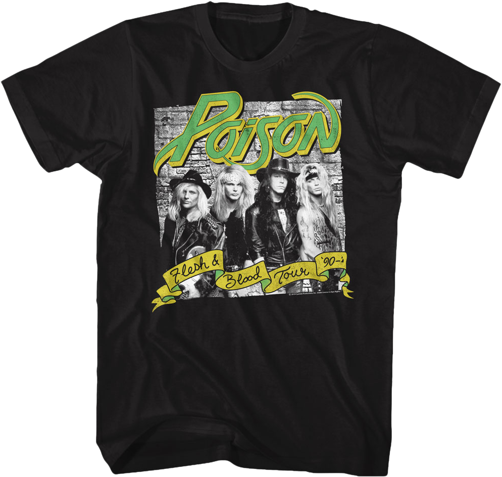 Flesh and Blood Tour Poison T-Shirt