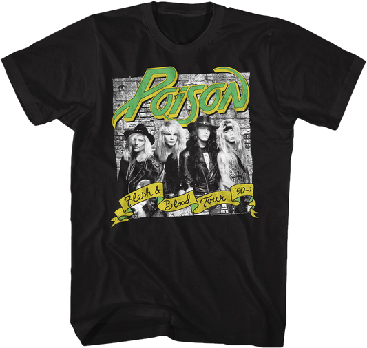 Flesh and Blood Tour Poison T-Shirt