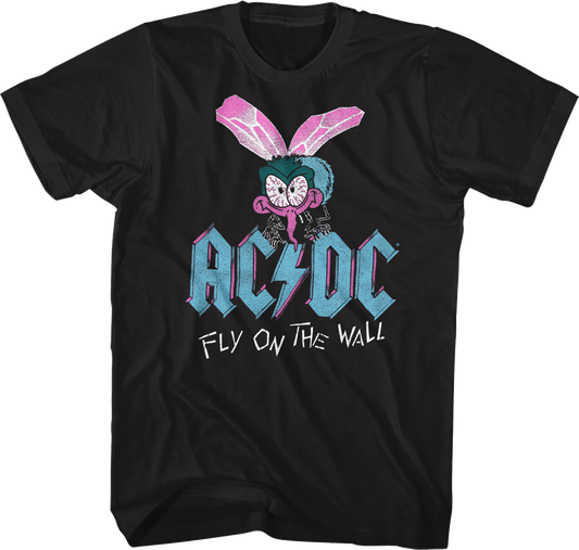 Fly On The Wall European Tour 1986 ACDC Shirt