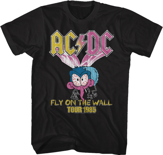 Fly On The Wall Tour 1985 ACDC Shirt