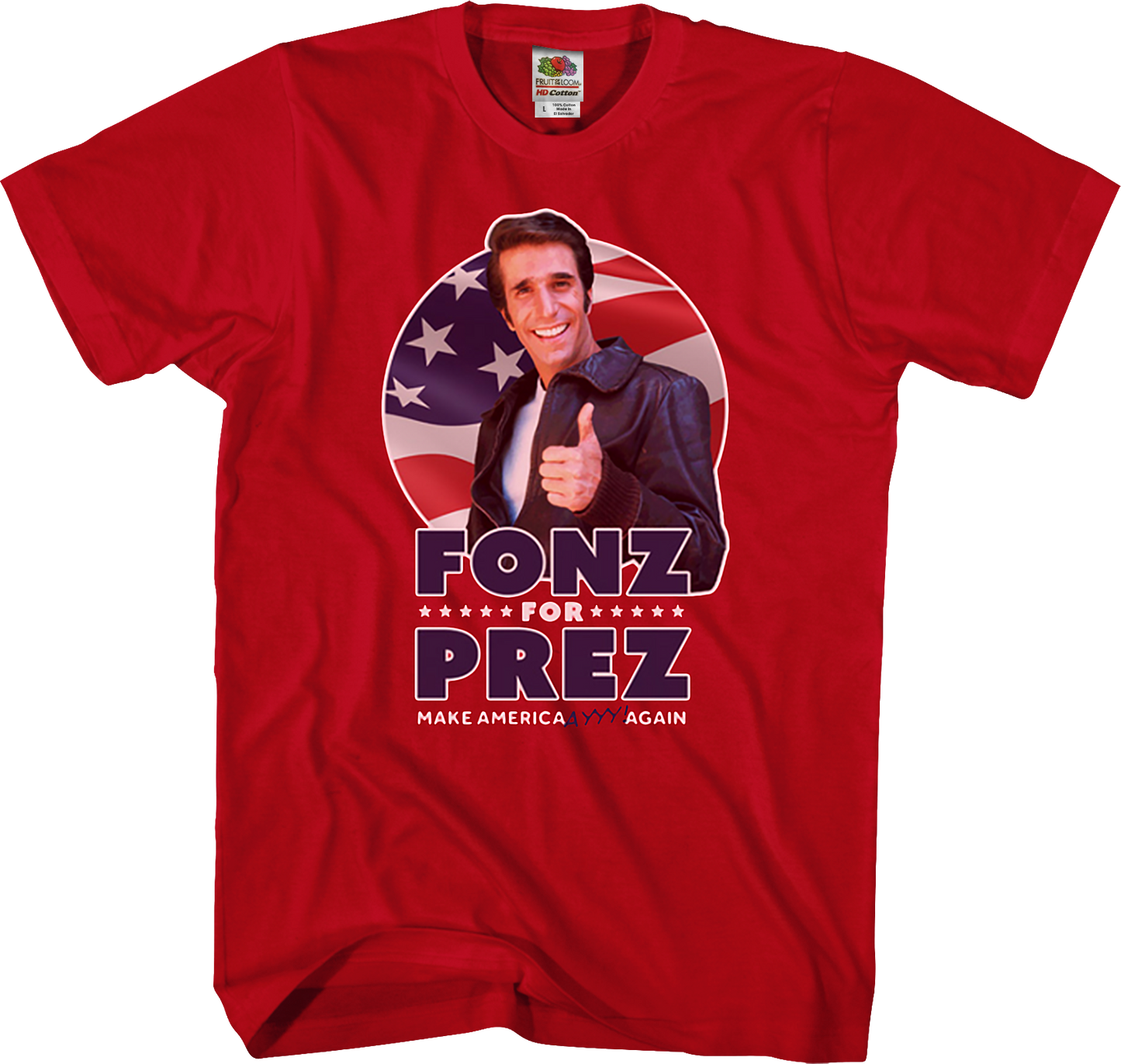 Fonz For Prez Happy Days T-Shirt