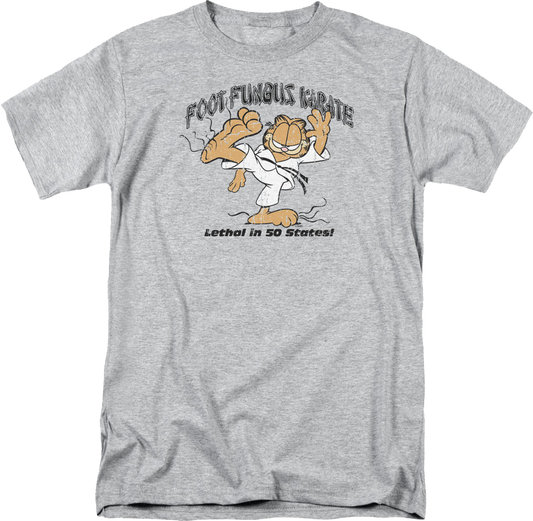 Foot Fungus Karate Garfield T-Shirt