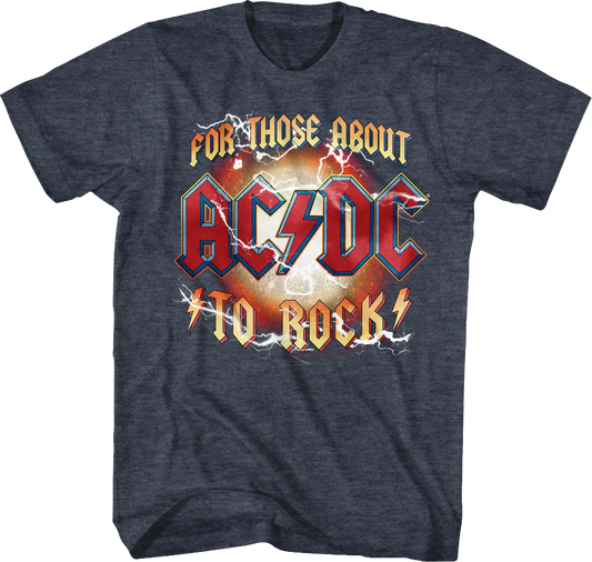 For Those About To Rock ACDC T-Shirt