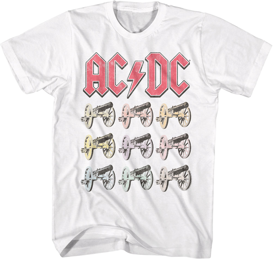 For Those About To Rock Cannons ACDC T-Shirt