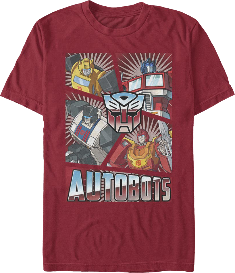 Heroic Autobots Transformers T-Shirt