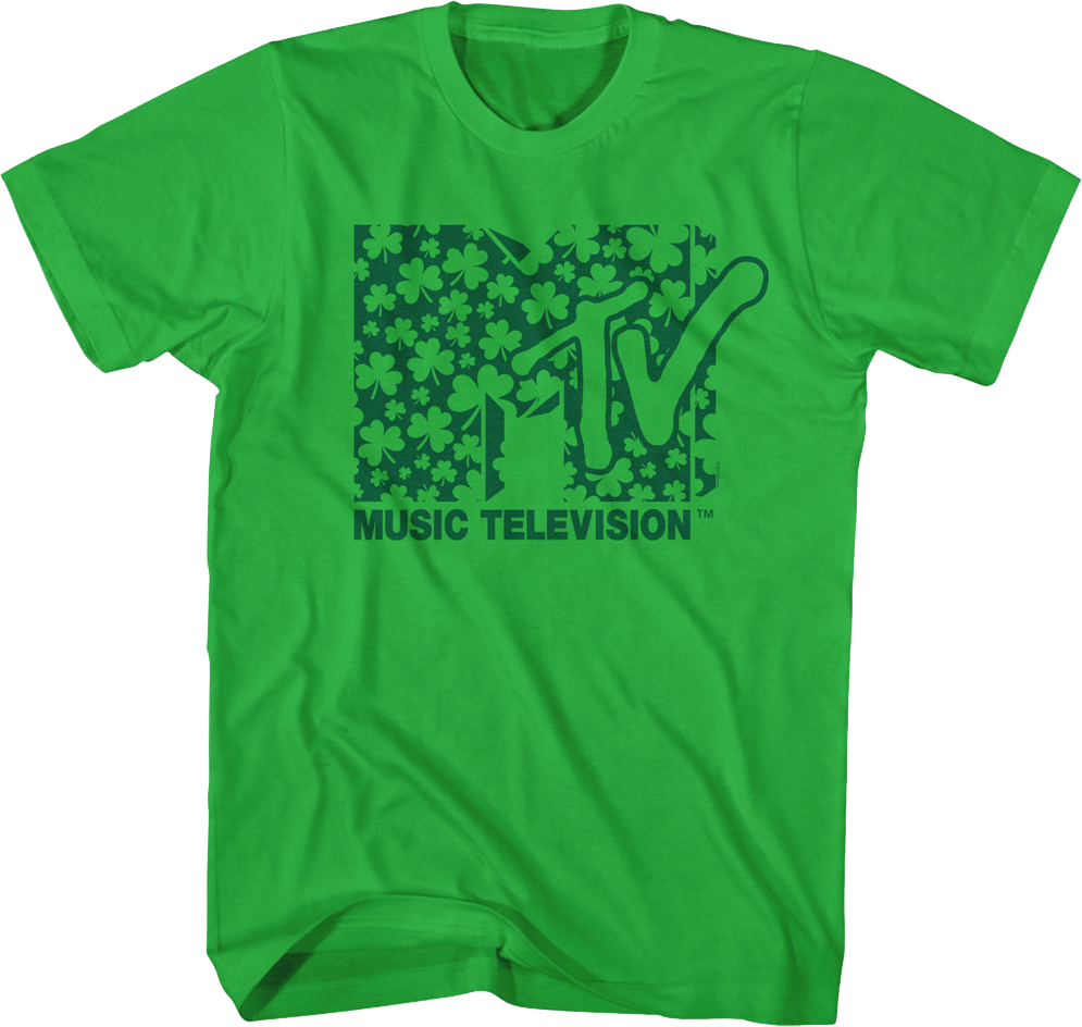 Four-Leaf Clover Logo MTV Shirt