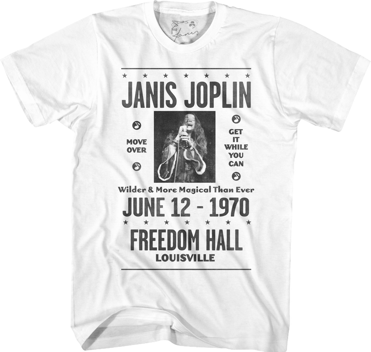 Freedom Hall Janis Joplin T-Shirt