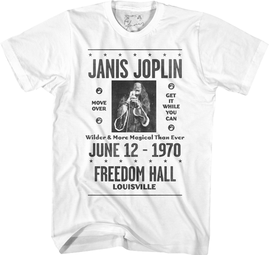 Freedom Hall Janis Joplin T-Shirt