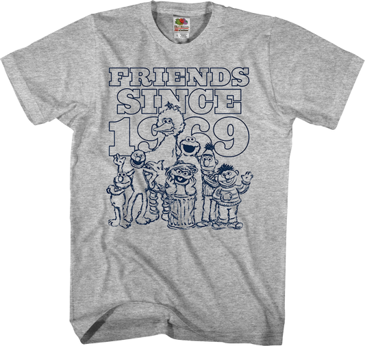 Friends Since 1969 Sesame Street T-Shirt