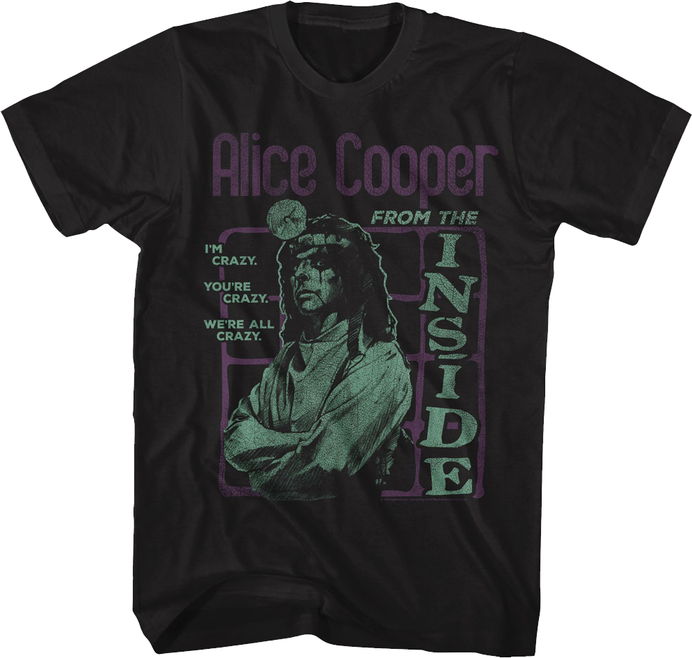 From The Inside Alice Cooper T-Shirt