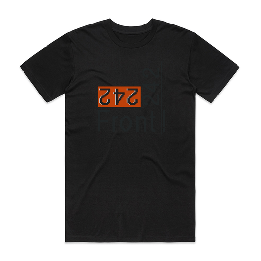 Front 242 Front By Front T-Shirt Black