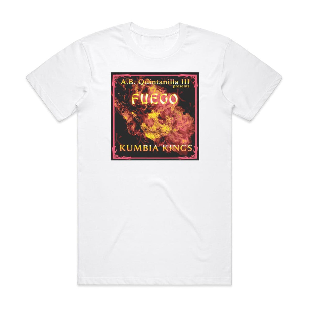 Kumbia Kings Fuego T-Shirt White