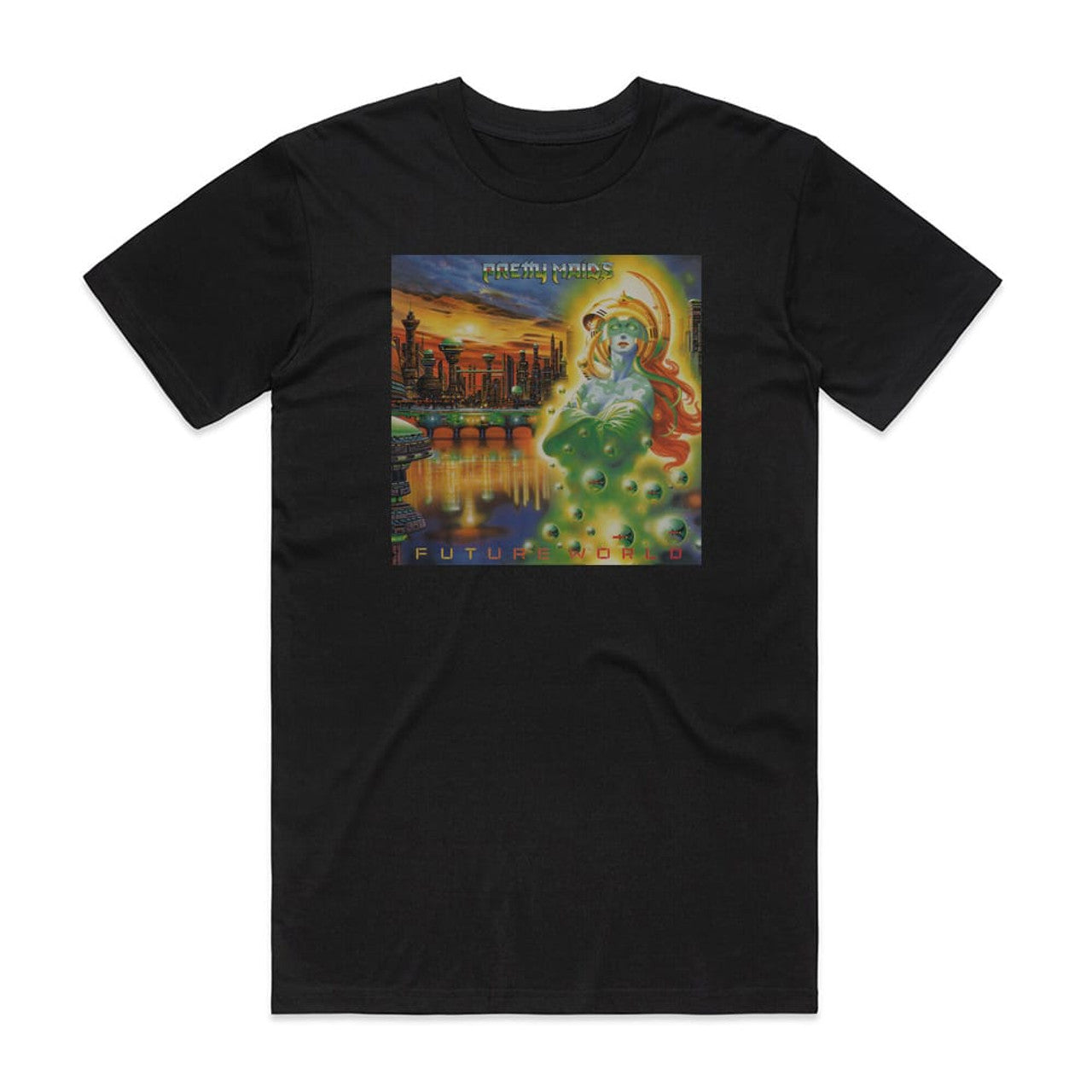 Pretty Maids Future World T-Shirt Black