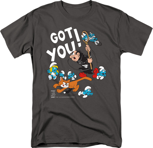 Gargamel and Azrael Got You Smurfs T-Shirt