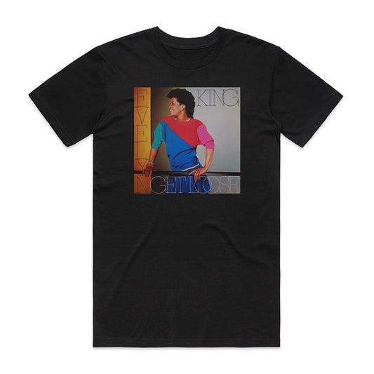 Evelyn Champagne King Get Loose T-Shirt Black