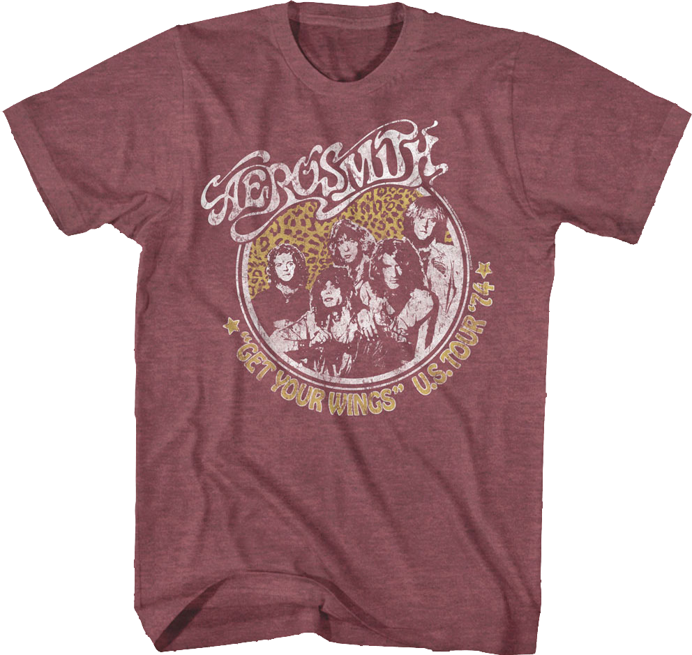 Get Your Wings U. S. Tour 74 Aerosmith T-Shirt