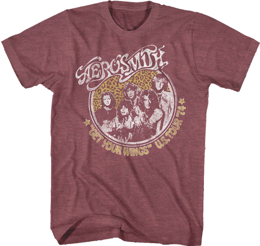 Get Your Wings U. S. Tour 74 Aerosmith T-Shirt