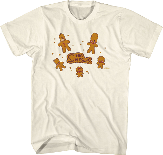 Gingerbread Cookies Simpsons T-Shirt