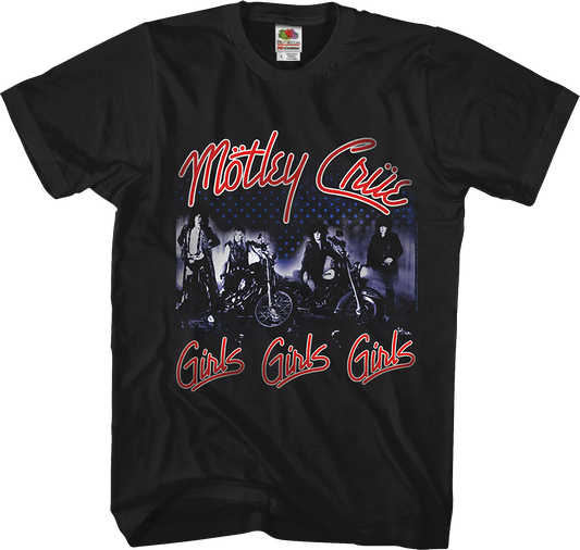 Girls Girls Girls Motley Crue T-Shirt