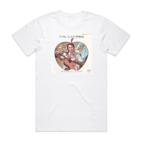 Wings Give Ireland Back To The Irish Album Cover T-Shirt White