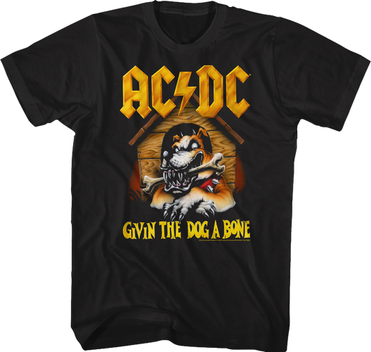 Givin The Dog A Bone ACDC Shirt