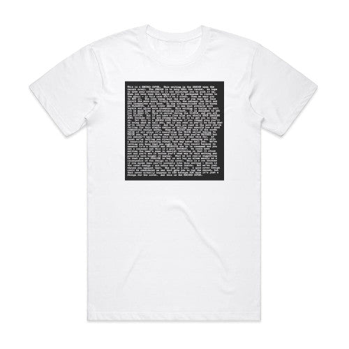 XTC Go 2 Album Cover T-Shirt White