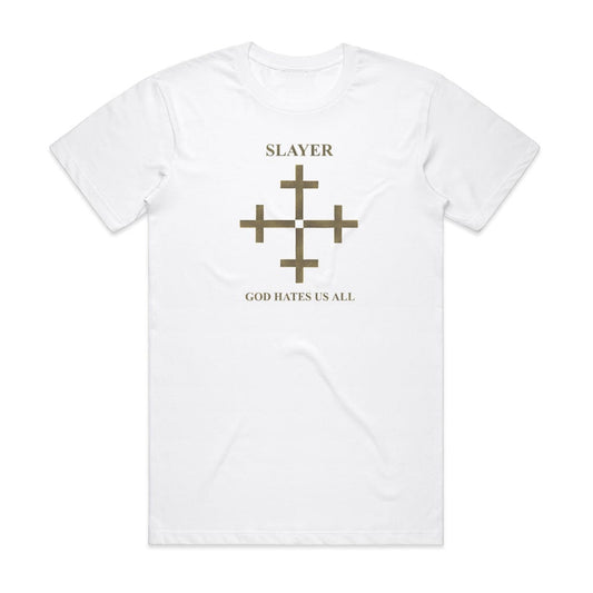 Slayer God Hates Us All 1 T-Shirt White