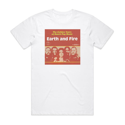 Earth and Fire Golden Years Of Dutch Pop Music T-Shirt White