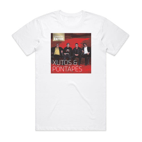 Xutos and Pontapes Grandes Xitos 1 Album Cover T-Shirt White