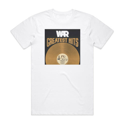 War Greatest Hits Album Cover T-Shirt White