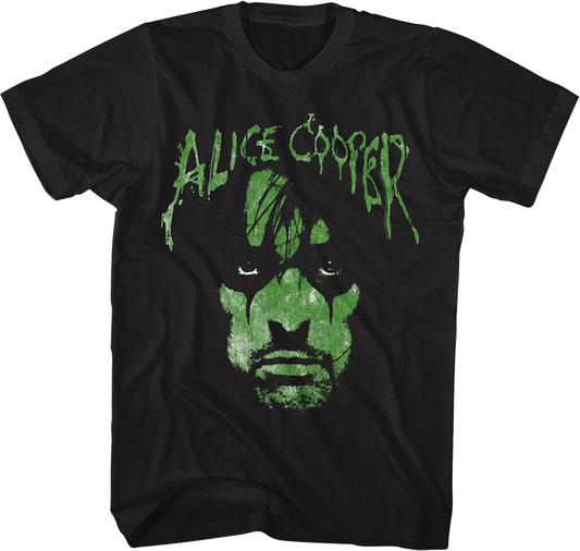 Green Face Alice Cooper T-Shirt