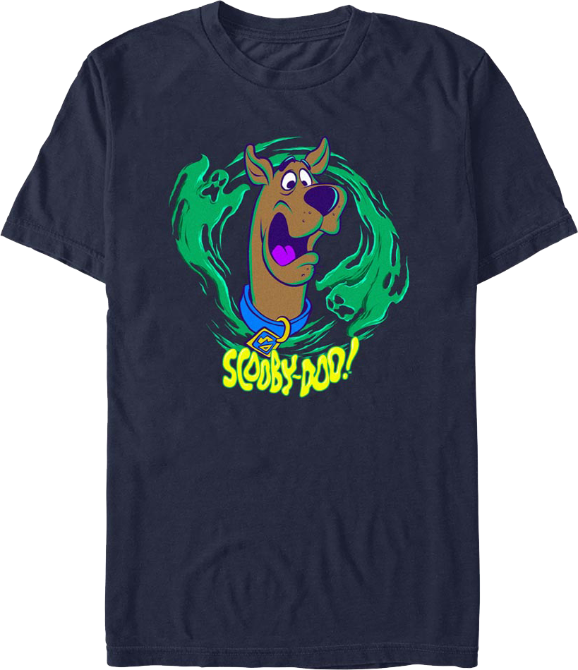 Green Ghosts Scooby-Doo T-Shirt