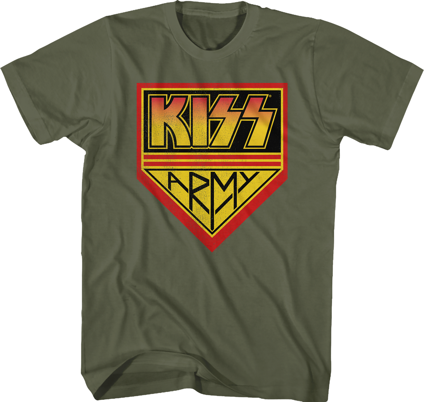 Green KISS Army T-Shirt