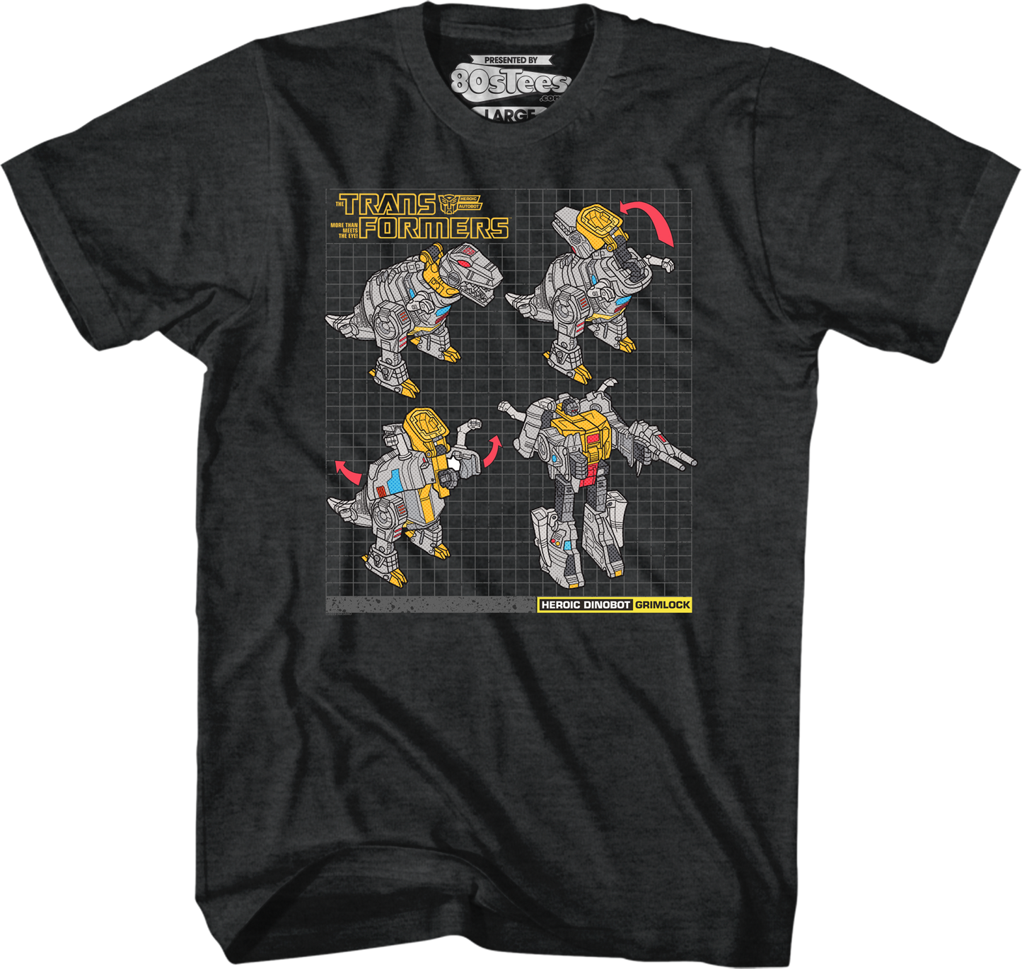 Grimlock Modes Transformers T-Shirt