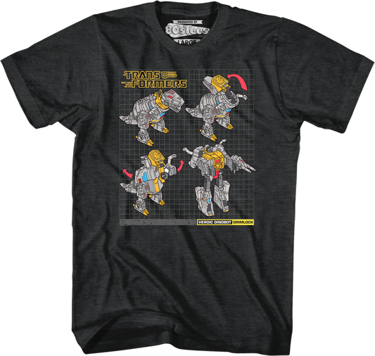 Grimlock Modes Transformers T-Shirt