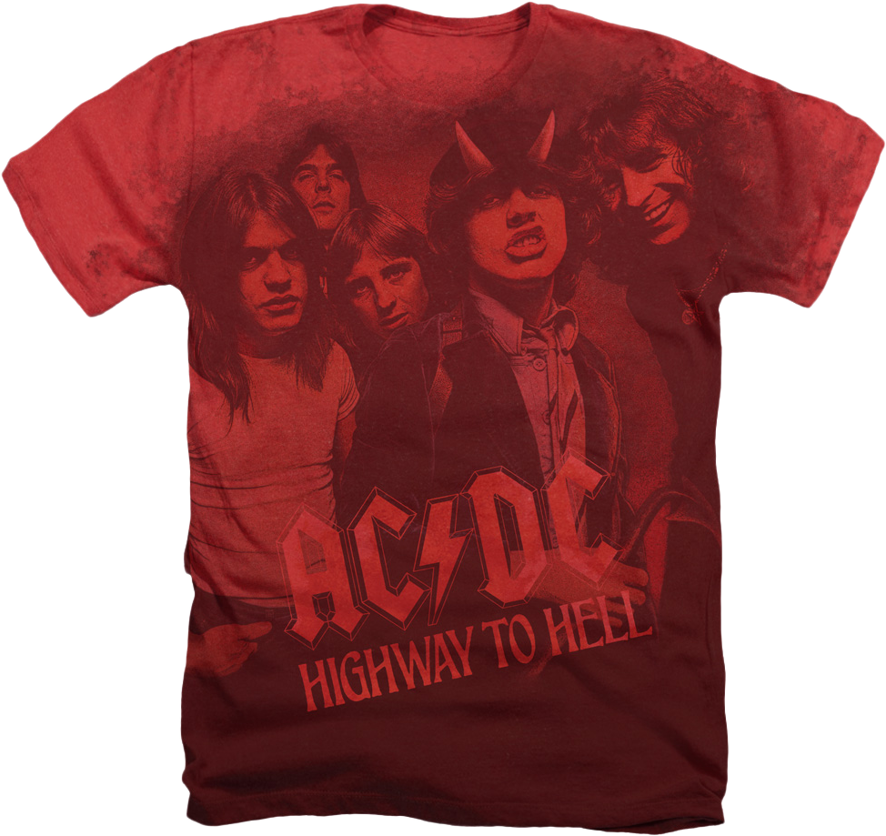 Group ACDC Highway To Hell T-Shirt