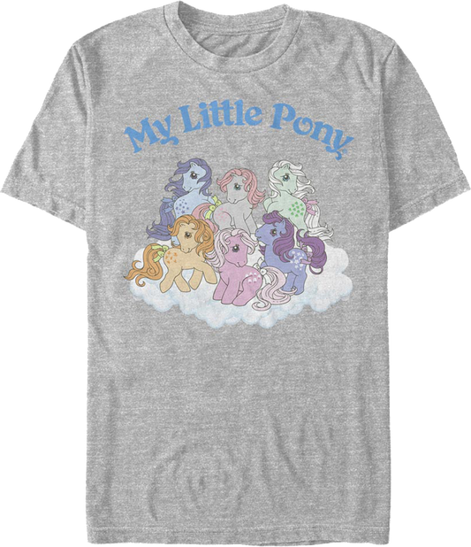 Group Cloud Photo My Little Pony T-Shirt