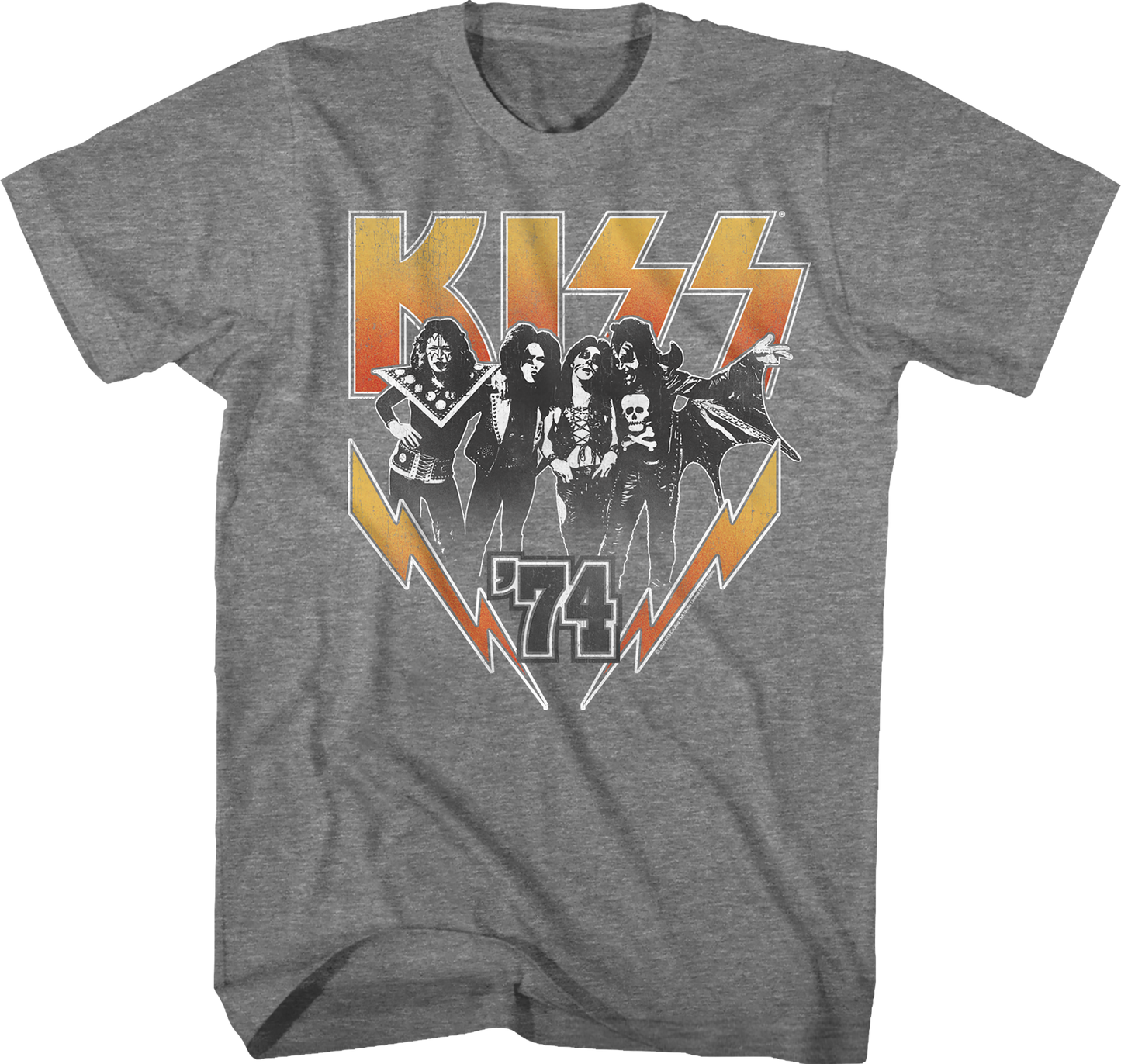 Group Photo '74 KISS T-Shirt