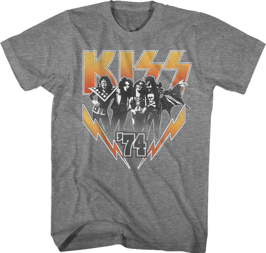 Group Photo '74 KISS T-Shirt