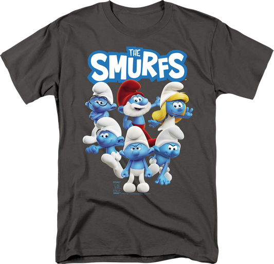 Group Photo Smurfs T-Shirt