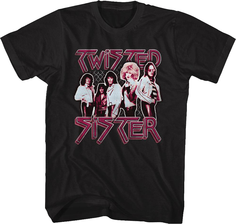 Group Photo Twisted Sister T-Shirt