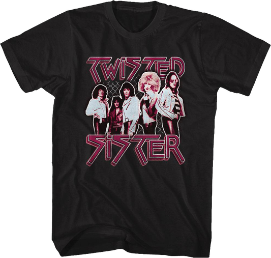 Group Photo Twisted Sister T-Shirt